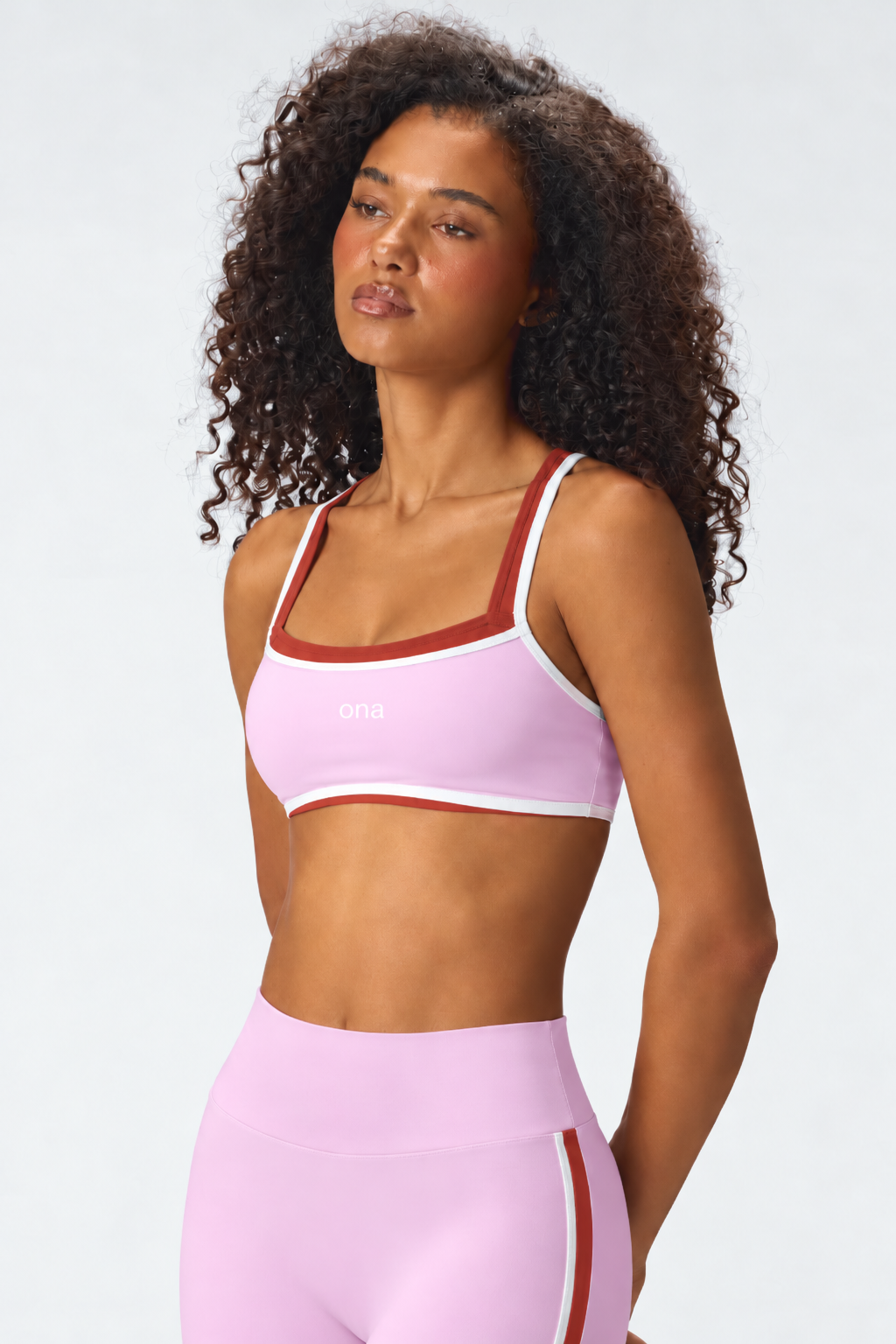 Signature Colourblock -Double Strap Bra Top