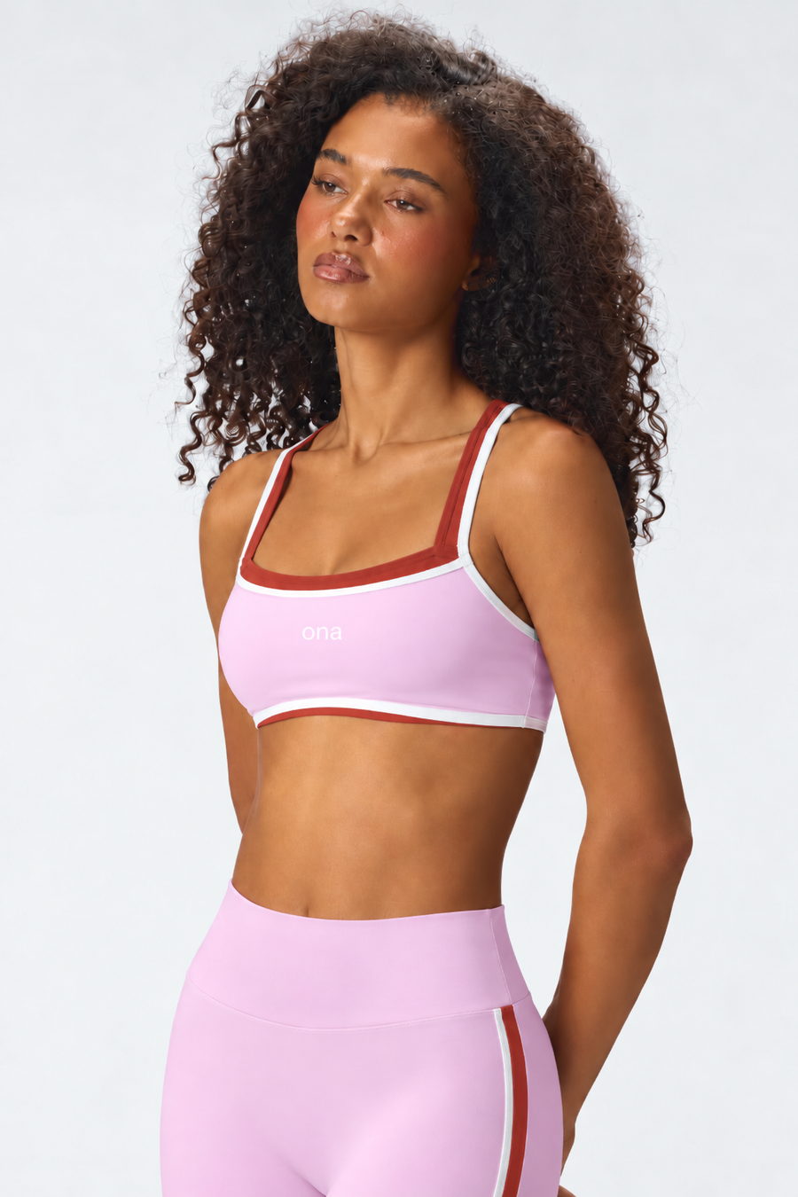 Signature Colourblock -Double Strap Bra Top