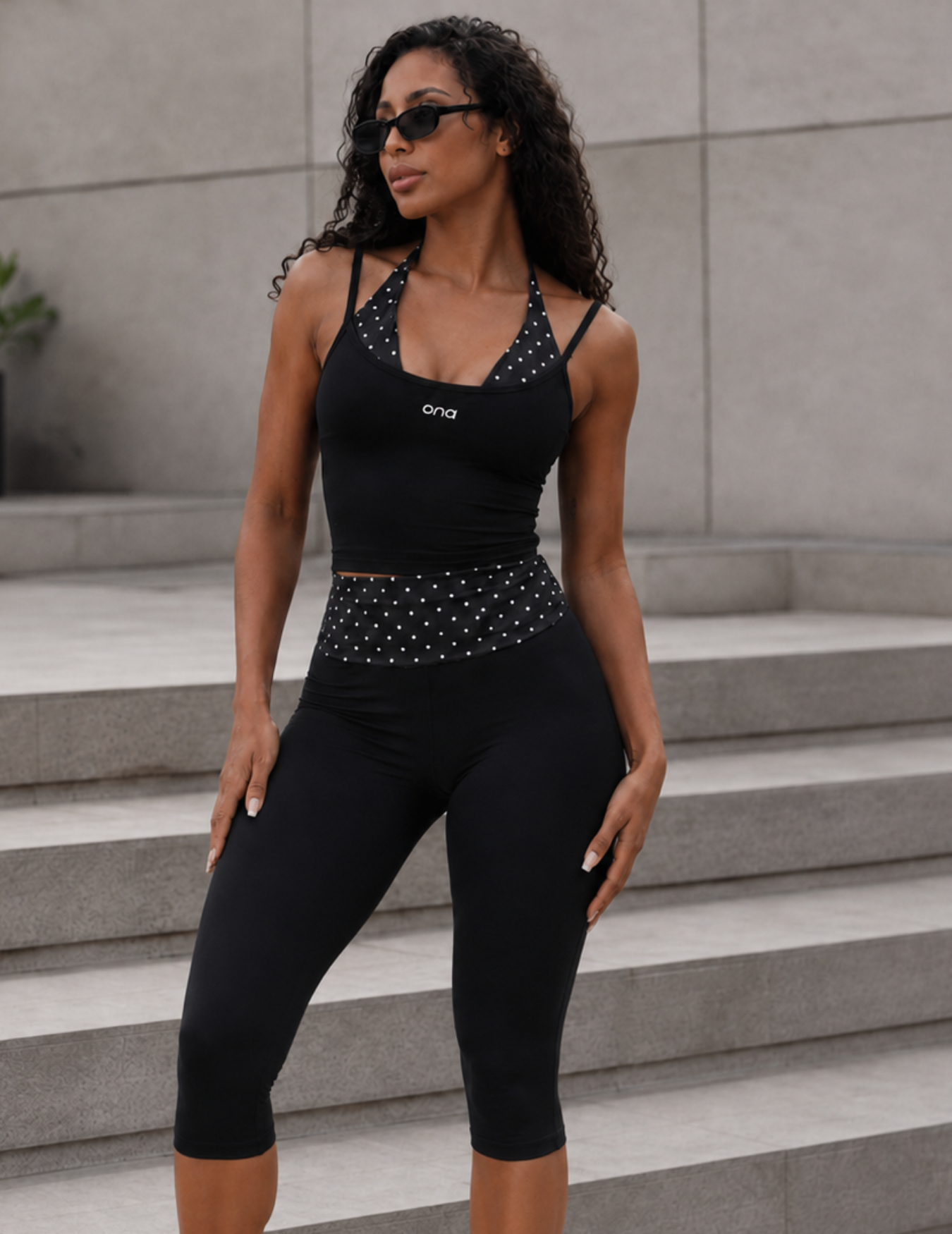 Polka Dot Capris
