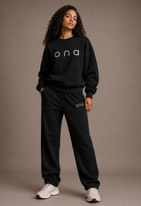 Oversized Studio Sweater + Sweat Pants Set