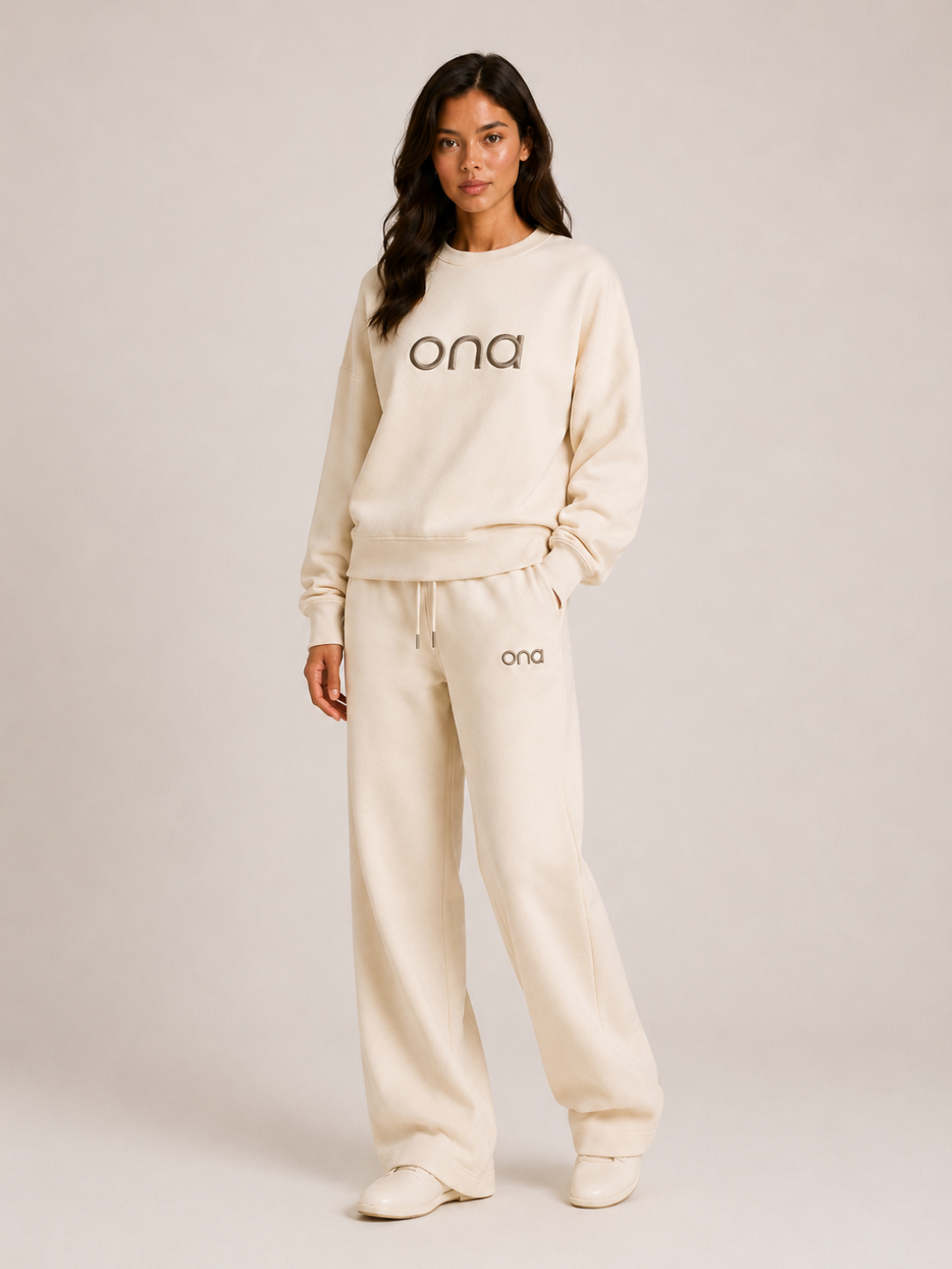 Oversized Studio Sweater + Sweat Pants Set