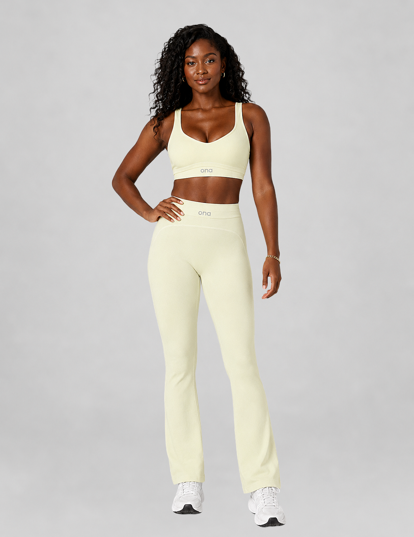 Contour Bra Top + Flare Leggings Set