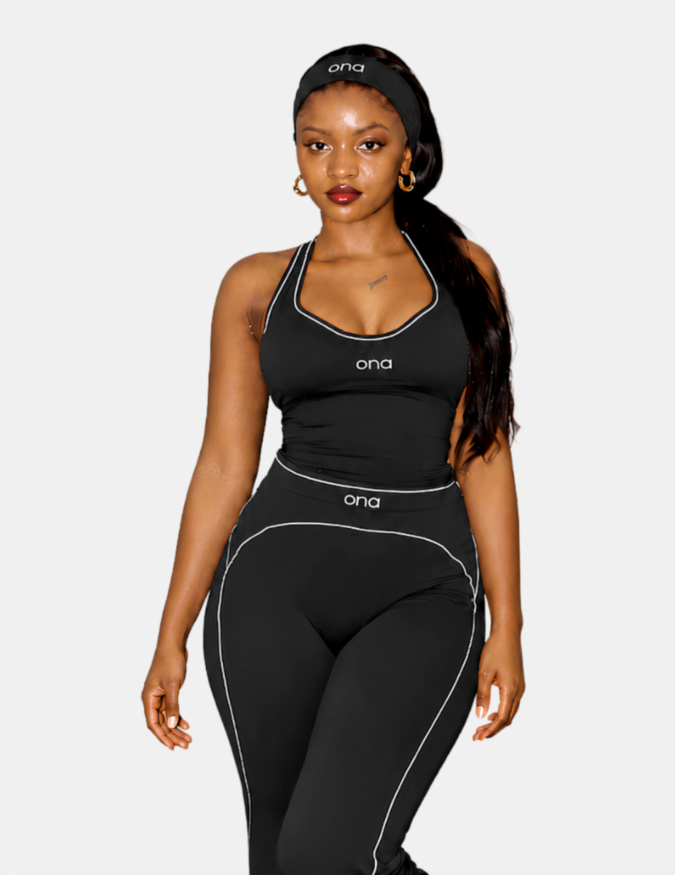 Contour Tank + Flare Leggings Set